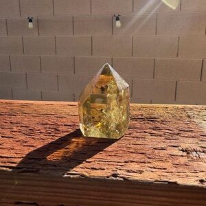 Golden Citrine Point